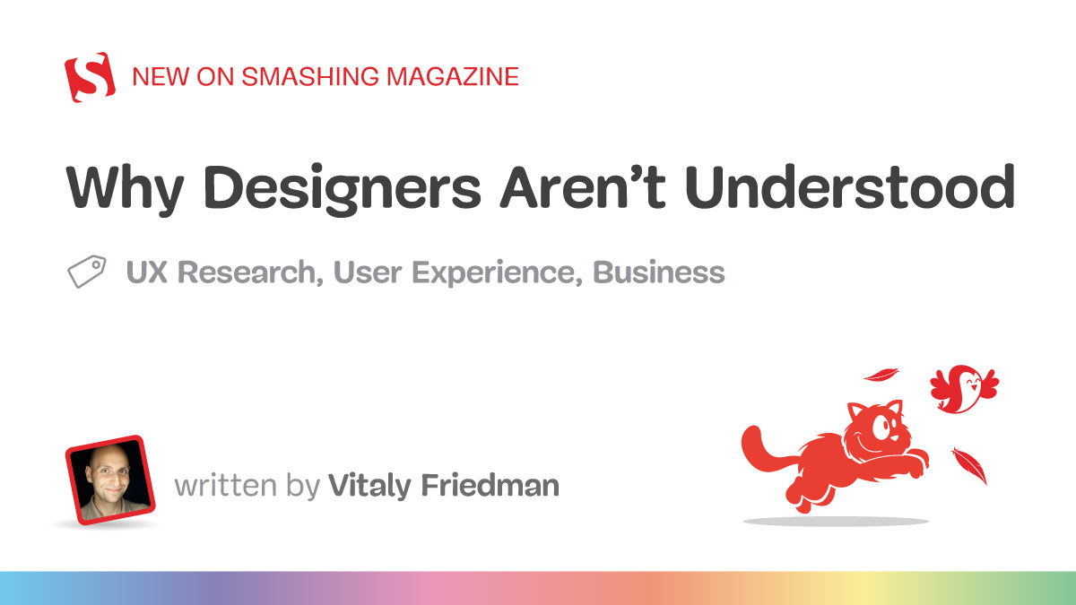 چرا طراحان درک نمی شوند - مجله Smashing